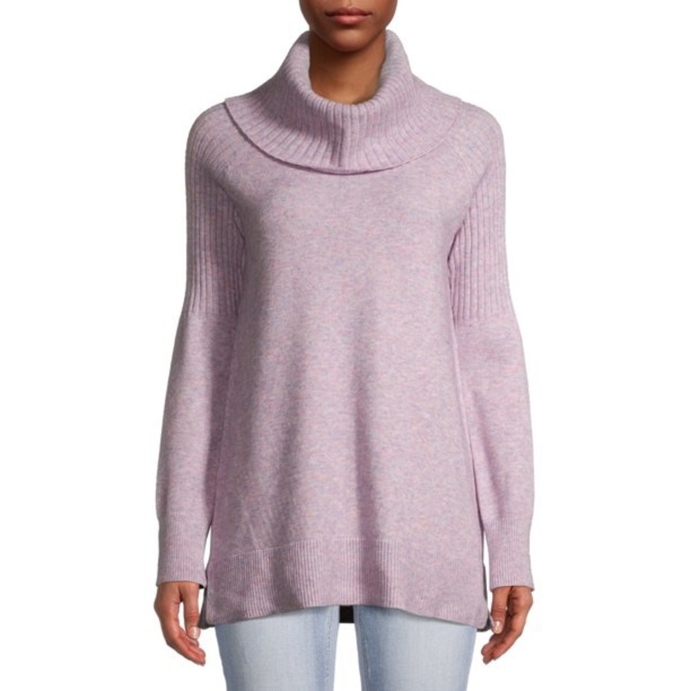 Women’s time and Tru lavender cowl neck sweater